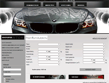 Tablet Screenshot of bayerischeauto.hu